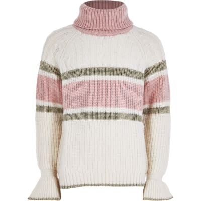 river island girls jumpers