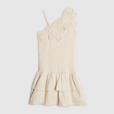 Girls Cream Dress | Cream Dress | River Island