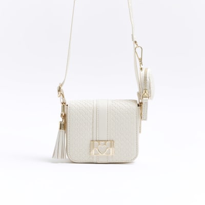 River Island Women's Embossed Cross Body Bag