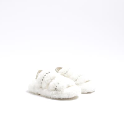 Girls river island slippers new arrivals