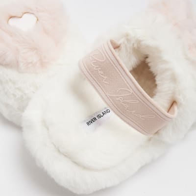 Girls slippers river island hot sale