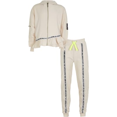 girls tracksuit river island