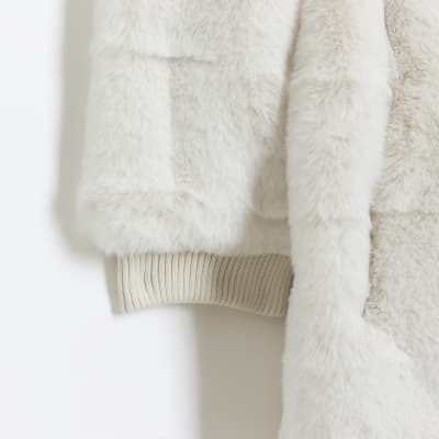 Childrens fur coats river island sale