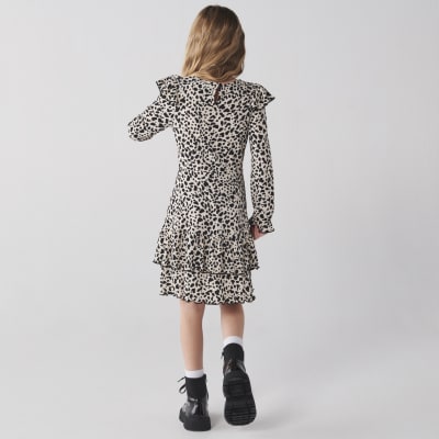 River island hot sale leopard print dress