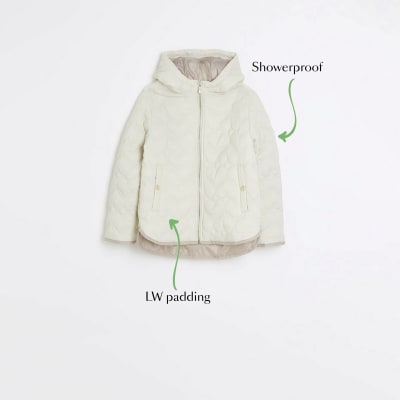 Baby girl store coat river island