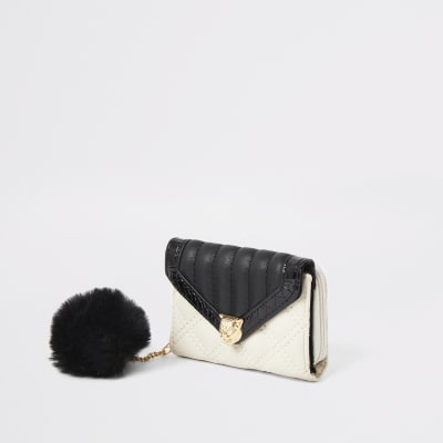 panther quilted shoulder bag