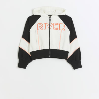 River island zip hoodie hotsell