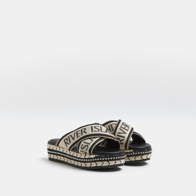 river island platform sandals