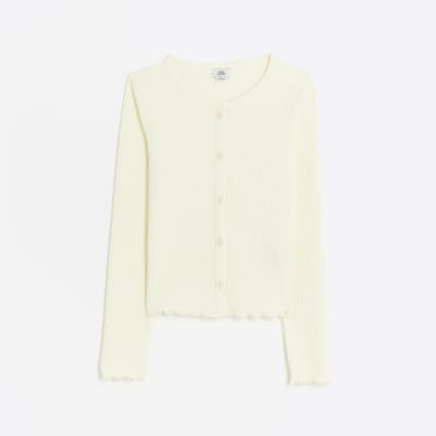 Childrens cream cardigan sale