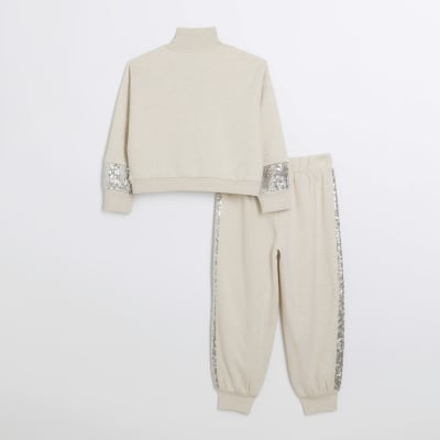 River island 2024 girls tracksuit