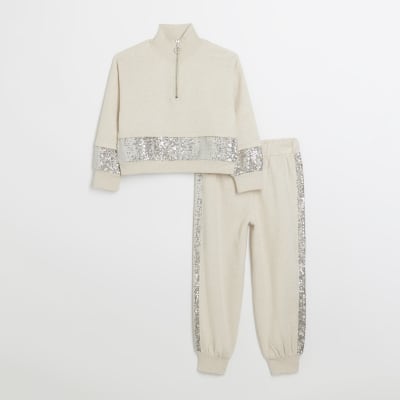 River island 2024 girls tracksuit