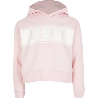 pink hoodie river island