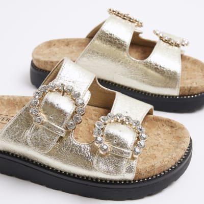 Girls corkbed sandals deals