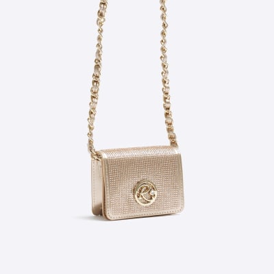 Girls store gold purse