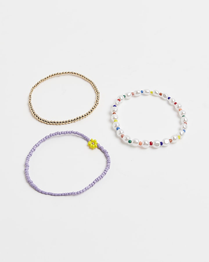 Girls beaded bracelet River Island Girls Accessories Jewelry Bracelets 