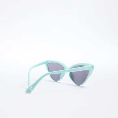 Girls Green Cat eye Sunglasses