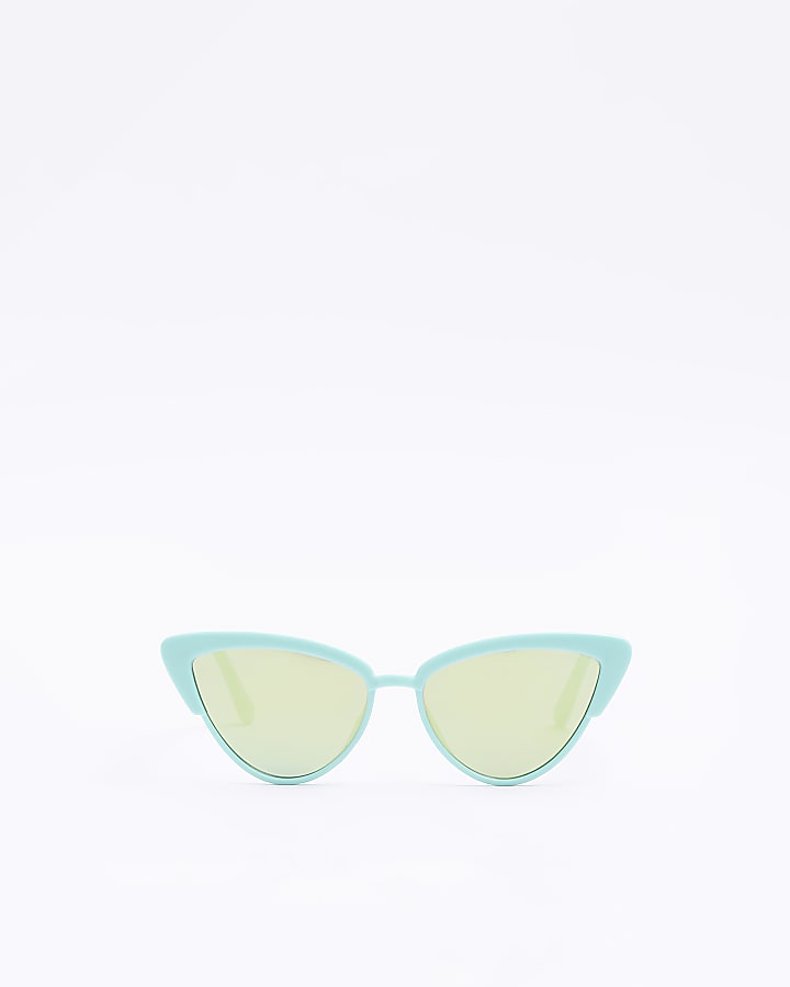 Girls Green Cat eye Sunglasses