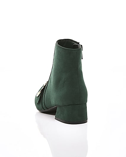 360 degree animation of product Girls green double circle RI boots frame-17