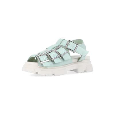 Girls buckle hot sale sandals