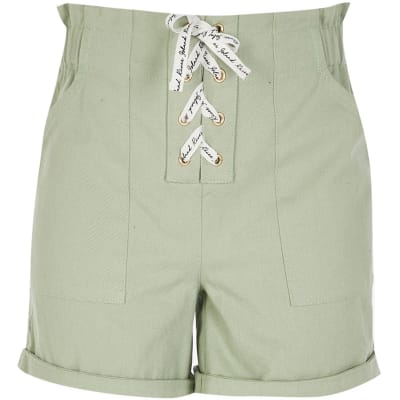 river island girls shorts