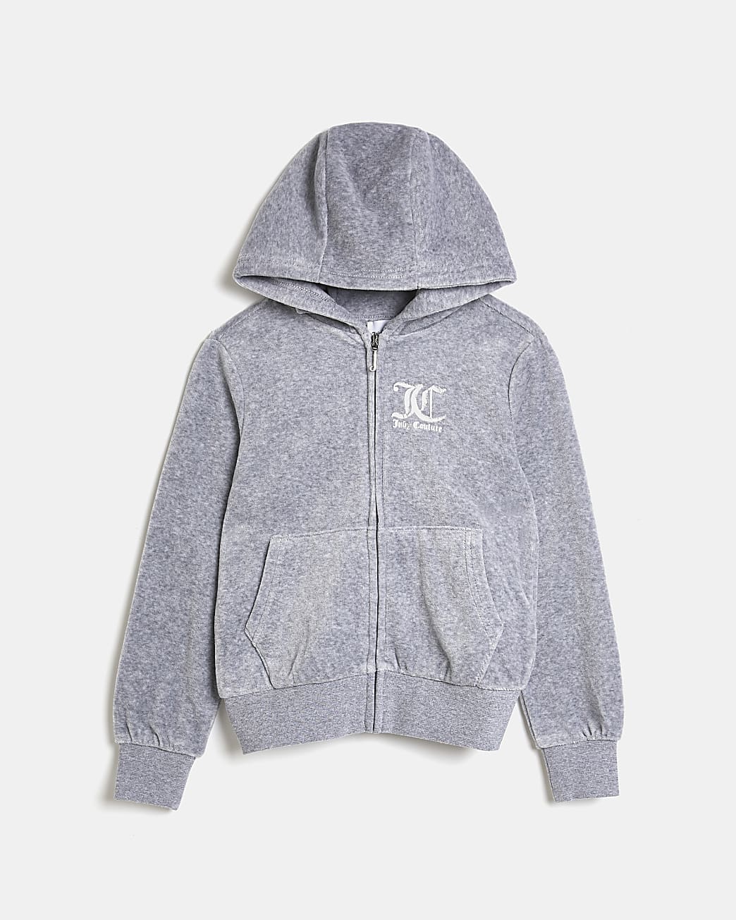 Girls grey Juicy Couture hoodie