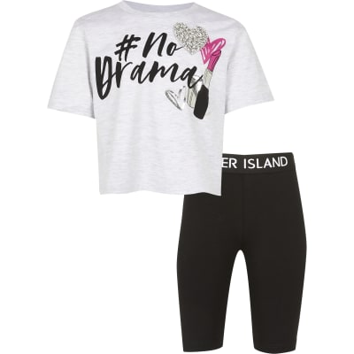 river island girls cycling shorts