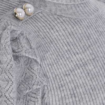 ladies grey jumper