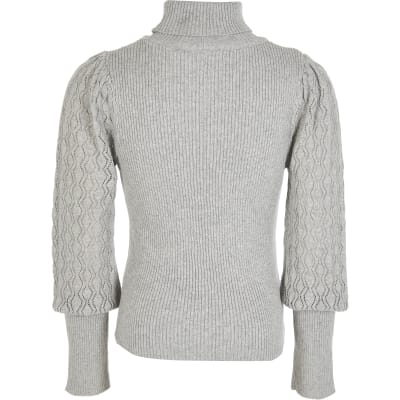 roll neck jumper baby girl