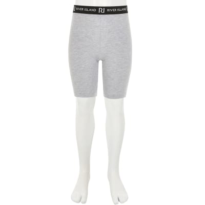 river island black cycling shorts