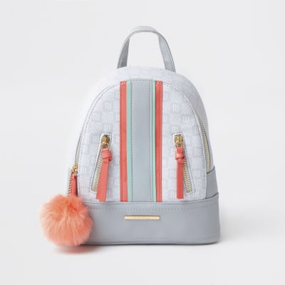 grey girls backpack