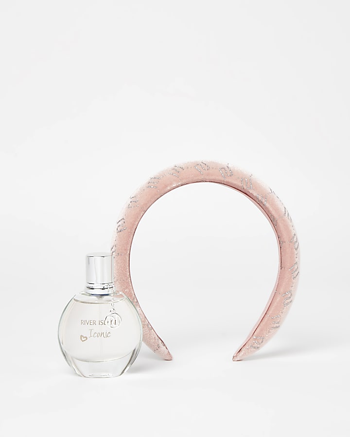 Girls Iconic perfume 30ml and hairband set
