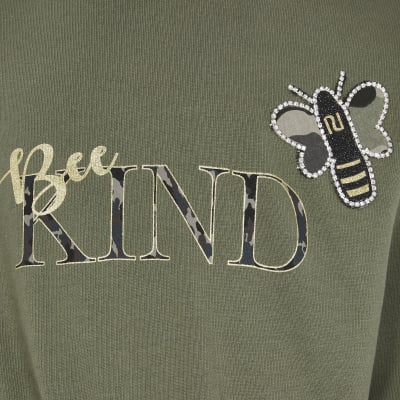 bee nice sweatshirt
