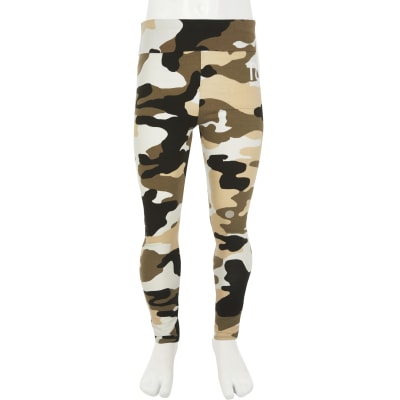 girls camo leggings