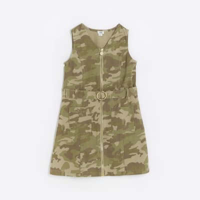 Girls store camo dress