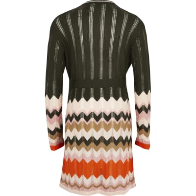 chevron cardigan