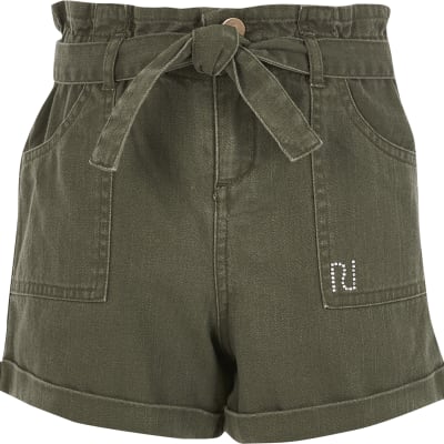 river island girls shorts