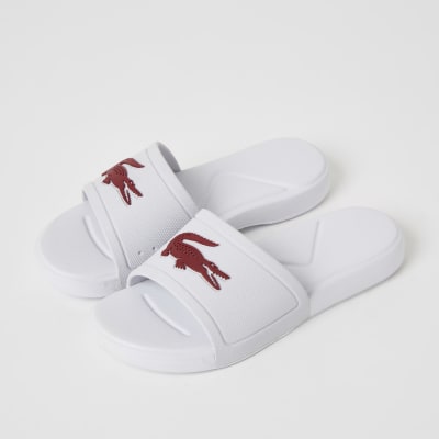 lacoste girls sliders