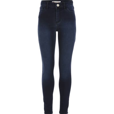 levi's blue skinny jeans