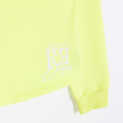 Girls Lime RI branded Sweatshirt