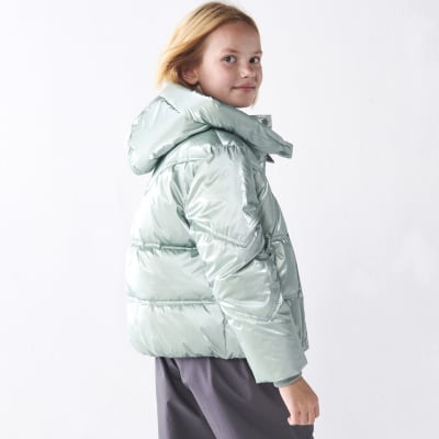 Kensie girl cheap metallic puffer