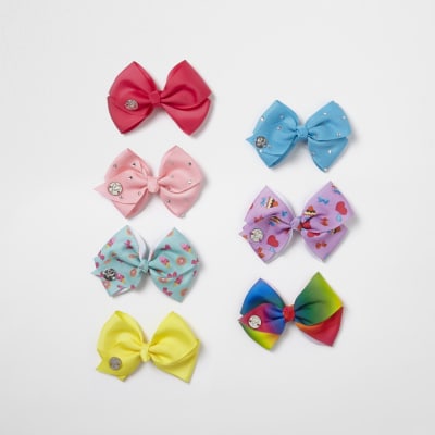Girls multicolour JoJo Bows pack