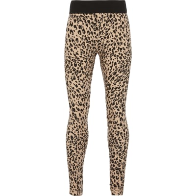 Girls Leopard Print Leggings  International Society of Precision