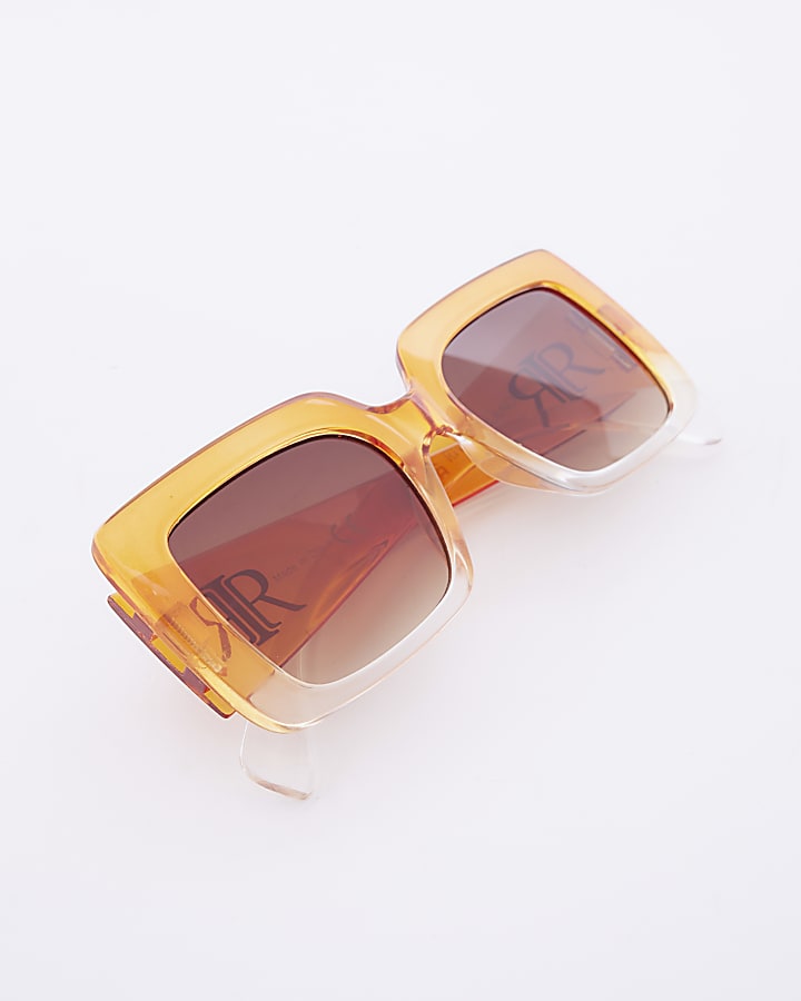 Girls Orange Ombre Sunglasses