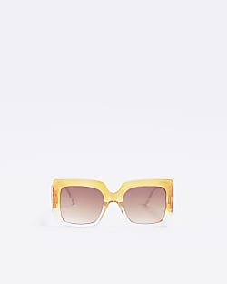 Girls Orange Ombre Sunglasses