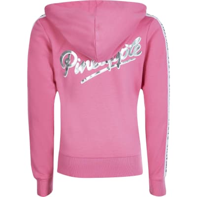 pink pineapple hoodie