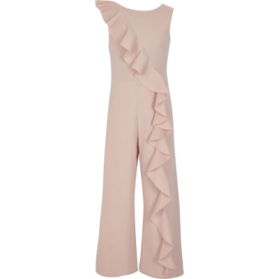 river island pink jumpsuit
