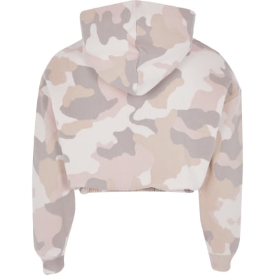 girls camo hoodie