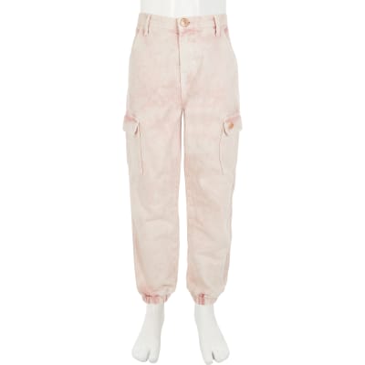 girls cargo joggers