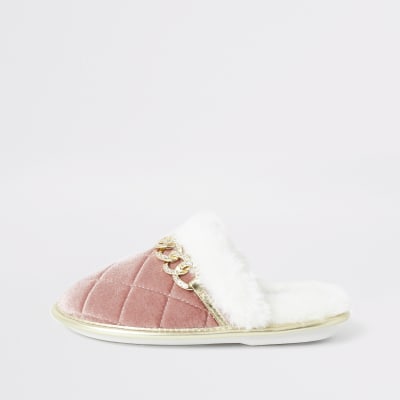 river island slippers