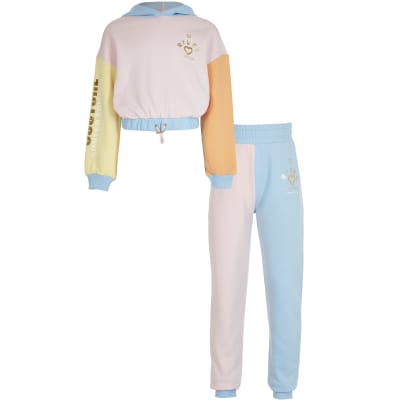 girls tracksuit river island